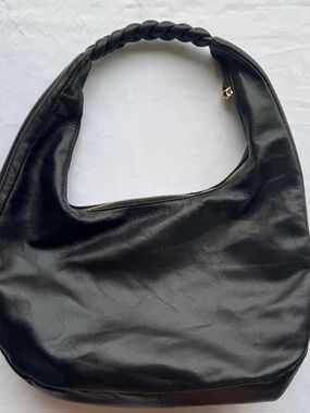 SHIRALEAH Black Hobo Shoulder Bag